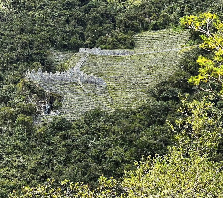 ruinas de wiñay huayna panoramico